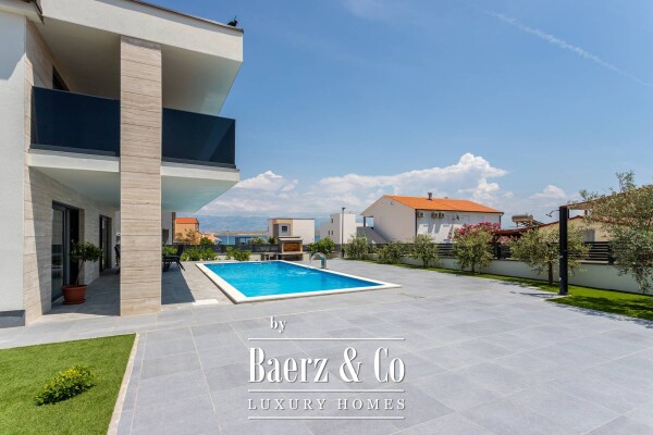 photo 37 Vir, a newly built villa with a pool near the sea