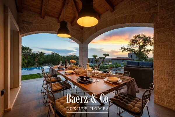 photo 19 Vižinada, a rustic villa with a pool and a panoramic view of the sea