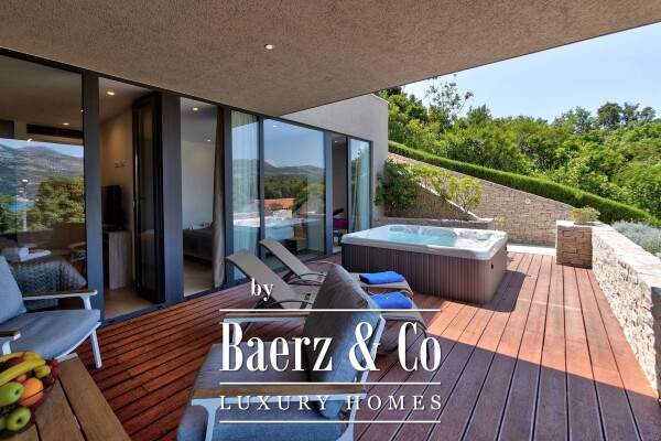 photo 35 Korčula, luxurious modern villa with sea view, unique offer