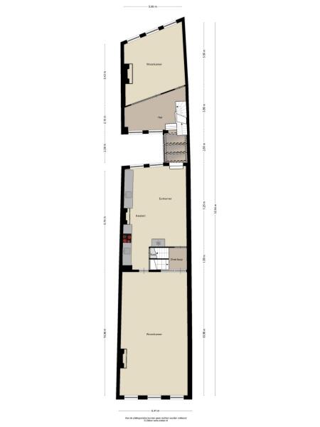 Floor Plan 3 - Nieuwe Rijn 17