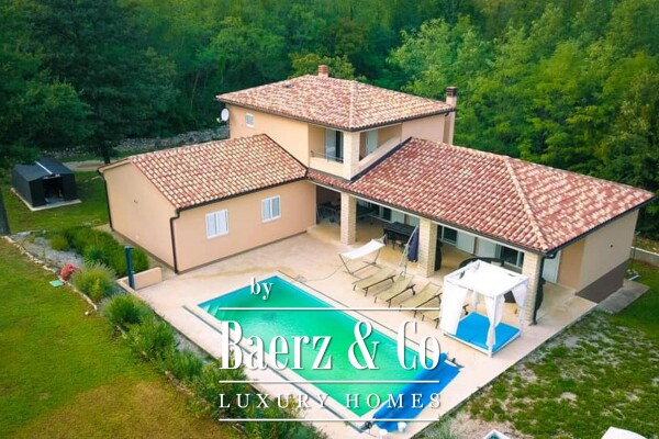 photo 2 Labin, Šumber, beautiful secluded house with swimming pool, sauna and large garden