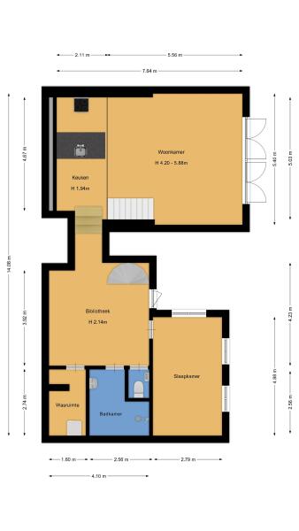 Floor Plan 4 - Oostzanerdijk 92