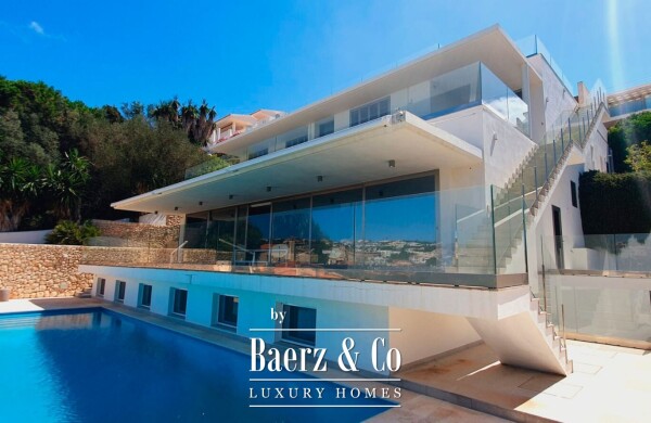 photo 3 EXQUISITE LUXURY VILLA WITH PANORAMIC VIEWS IN THE BAY OF MAHÓN, MENORCA