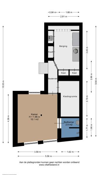 Floor Plan 1 - Noorderhaven 102