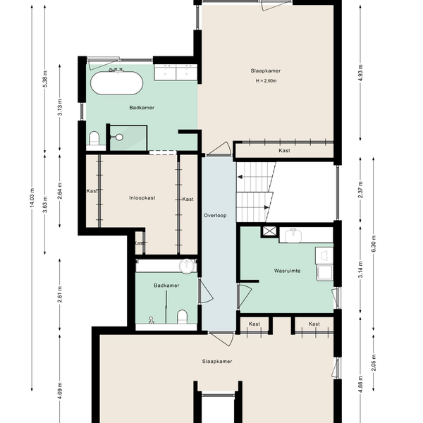 Floor Plan 2 - Larikslaan 33