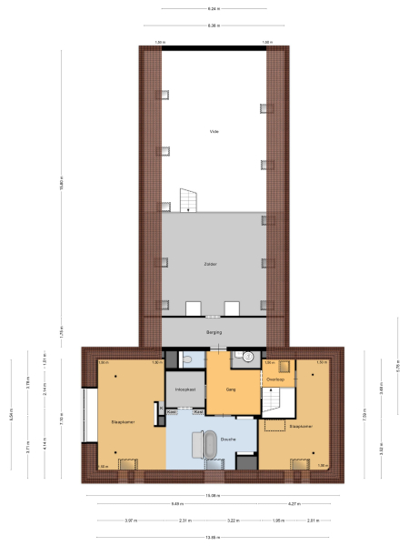 Floor Plan 2 - Lage Lochemseweg 31 a