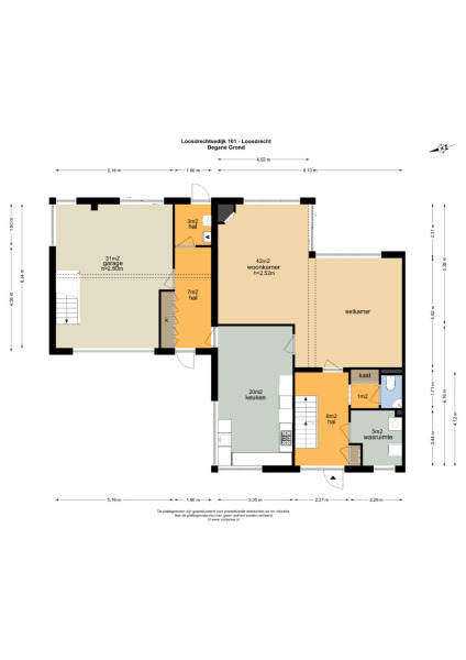 Floor Plan 1 - Oud-Loosdrechtsedijk 101
