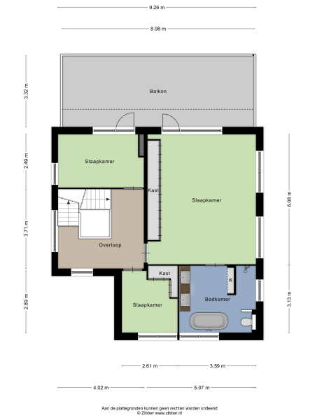 Floor Plan 3 - Mallebrugge 1