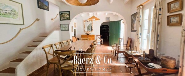 photo 6 SPECTACULAR MENORCAN VILLA FACING THE SEA IN THE BAY OF FORNELLS, MENORCA