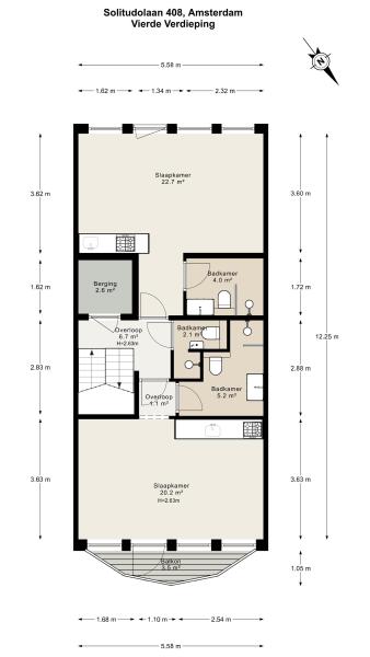 Floor Plan 5 - Solitudolaan 408