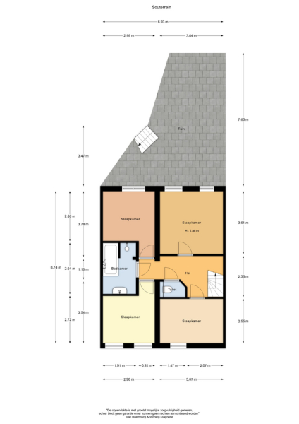 Floor Plan 3 - Tweede Kostverlorenkade 127 H