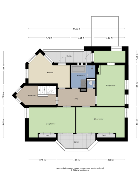 Floor Plan 2 - Rondelaan 2