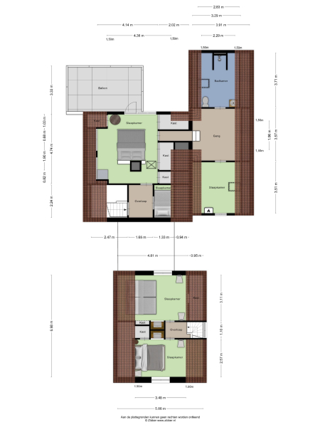 Floor Plan 5 - Driehuizen 15