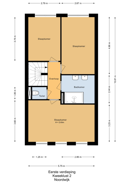 Floor Plan 2 - Kweeklust 2