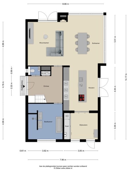 Floor Plan 1 - Gelders Benedeneind 6