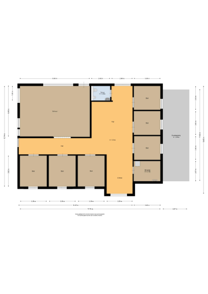 Floor Plan 3 - Dungensesteeg 10
