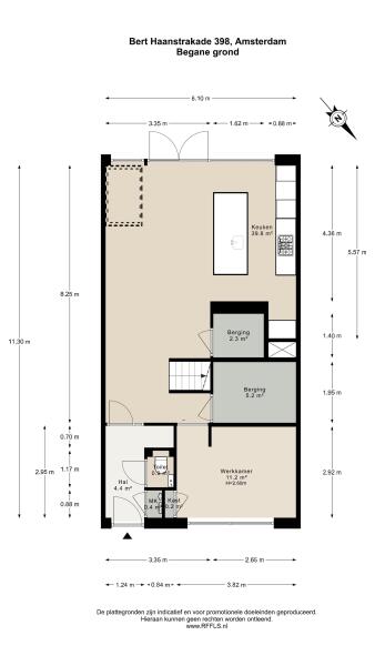 Floor Plan 1 - Bert Haanstrakade 398