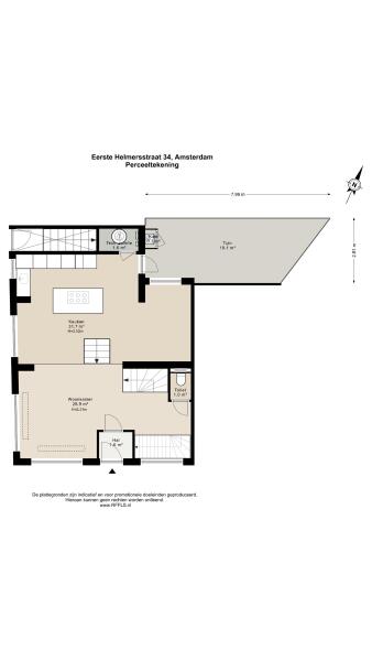 Floor Plan 7 - Eerste Helmersstraat 34