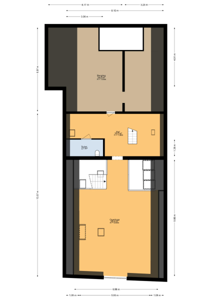 Floor Plan 4 - Oude Delft 45