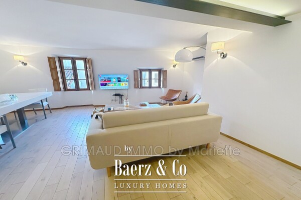 photo 4 64m² apartment with two bedrooms and two shower rooms.