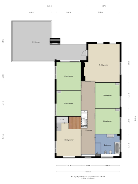 Floor Plan 2 - Penningkruidstraat 2