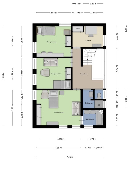 Floor Plan 2 - Spinolaberg 12