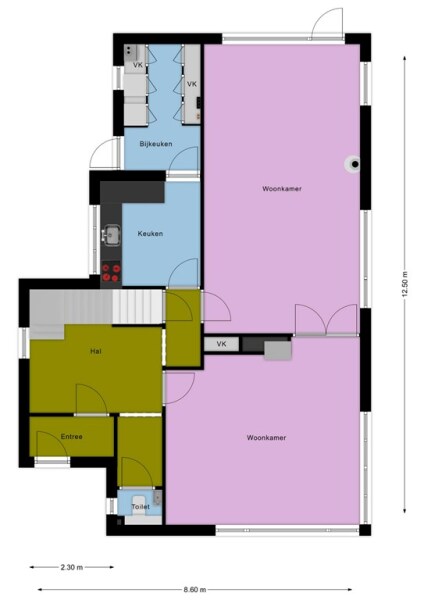 Floor Plan 1 - Kerkewijk 133