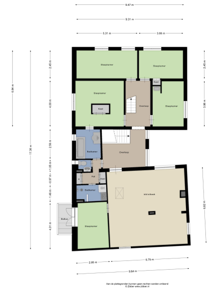 Floor Plan 3 - Kamperfoeliestraat 23