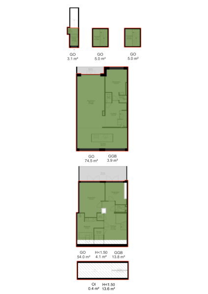 Floor Plan 13 - Olympiaplein 43 B