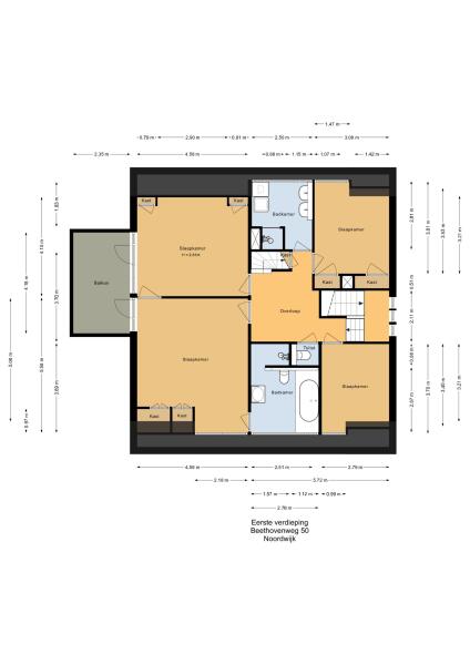 Floor Plan 3 - Beethovenweg 50