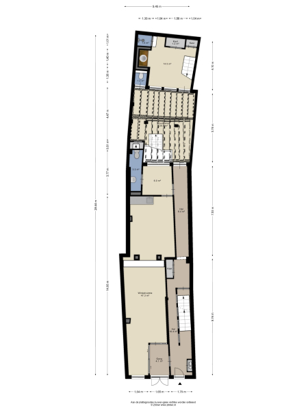 Floor Plan 2 - Kruisstraat 16