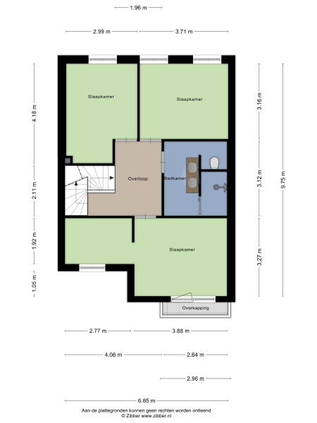 Floor Plan 2 - Dudokplantsoen 12