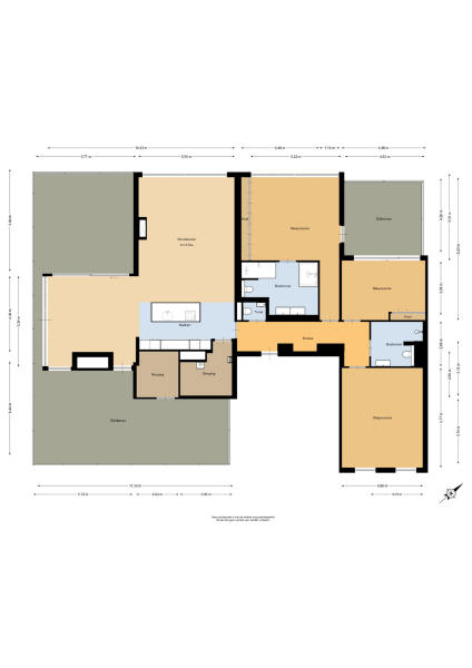 Floor Plan 1 - Veerdam 11