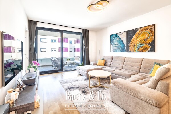 photo 1 Zagreb, Vrbani, beautiful four-bedroom apartment with terrace 112 m² and two garage