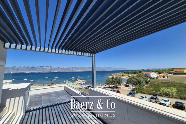 photo 1 Vir, Luxury villa with a rooftop terrace and two swimming pools - second row to the sea