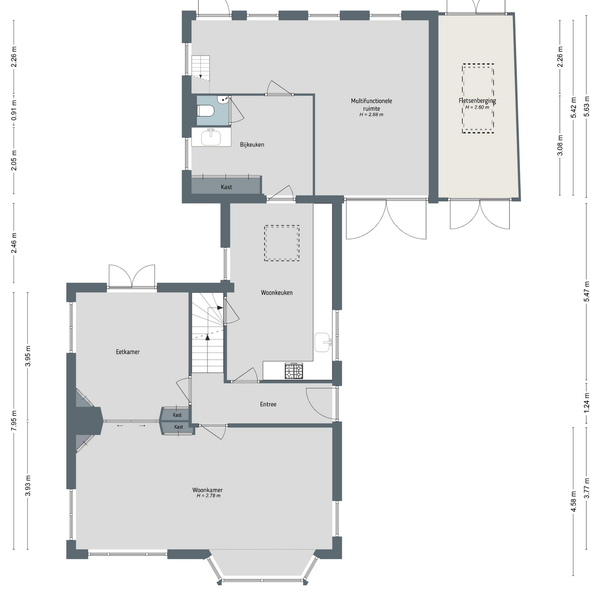 Floor Plan 1 - Koningin Wilhelminaweg 59