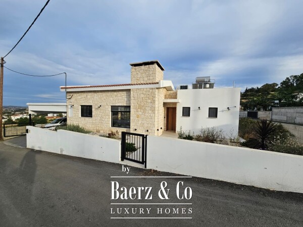photo 1 Contemporary 3-Bedroom Smart Bungalow in Peaceful Parekklisia Hills