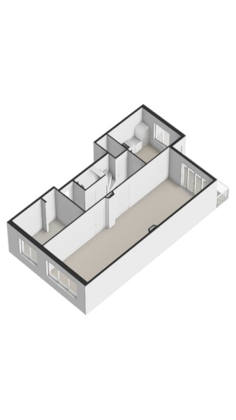 Floor Plan 2 - Paramaribostraat 97 1