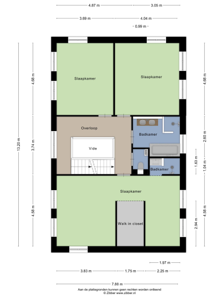Floor Plan 2 - Advocaatsdreef 13