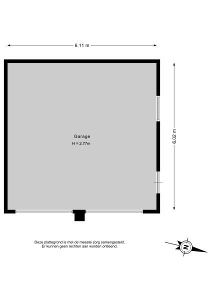 Floor Plan 4 - De Vliegert 18