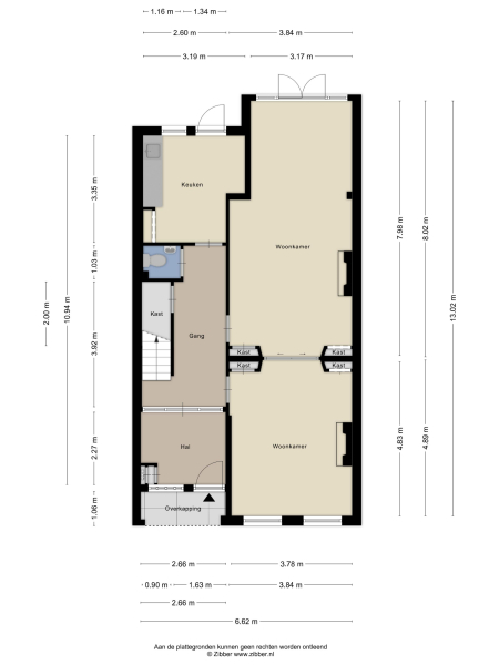 Floor Plan 2 - Rijnsburgerweg 138
