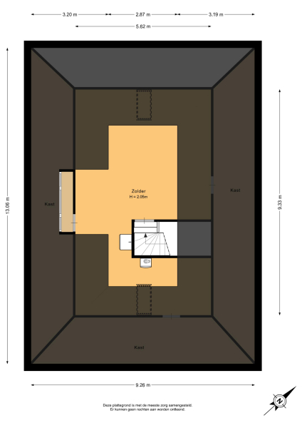 Floor Plan 9 - 's-Gravenweg 46 c