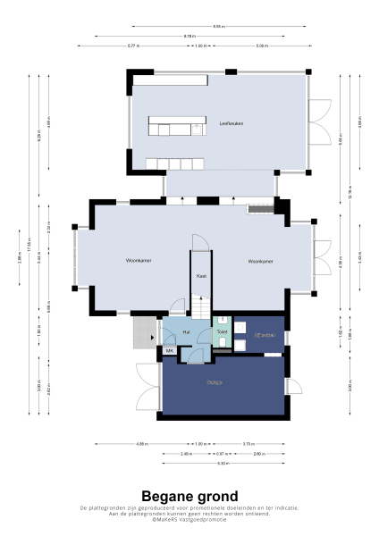 Floor Plan 2 - Europalaan-Oost 74