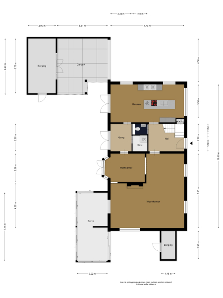 Floor Plan 1 - Diepenbrockstraat 11