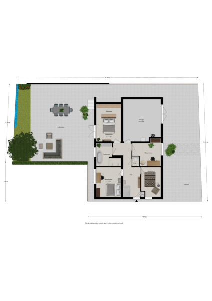 Floor Plan 3 - Simon van Capelweg 7 B