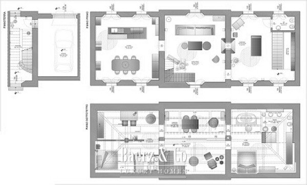 Floor Plan 1 - Prestigious 490 m² Residence with Versatile Second Unit in the Historic Heart of Forlì