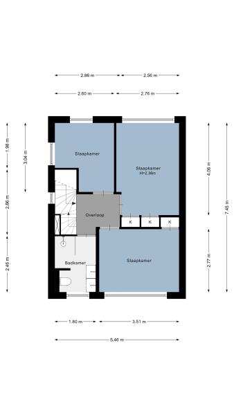Floor Plan 6 - Rottekade 167