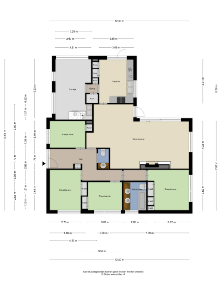 Floor Plan 1 - Cornelis van Foreestlaan 11