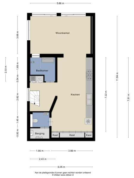 Floor Plan 2 - Bergweg-noord 28