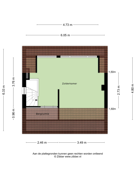 Floor Plan 4 - Bergweg-noord 28